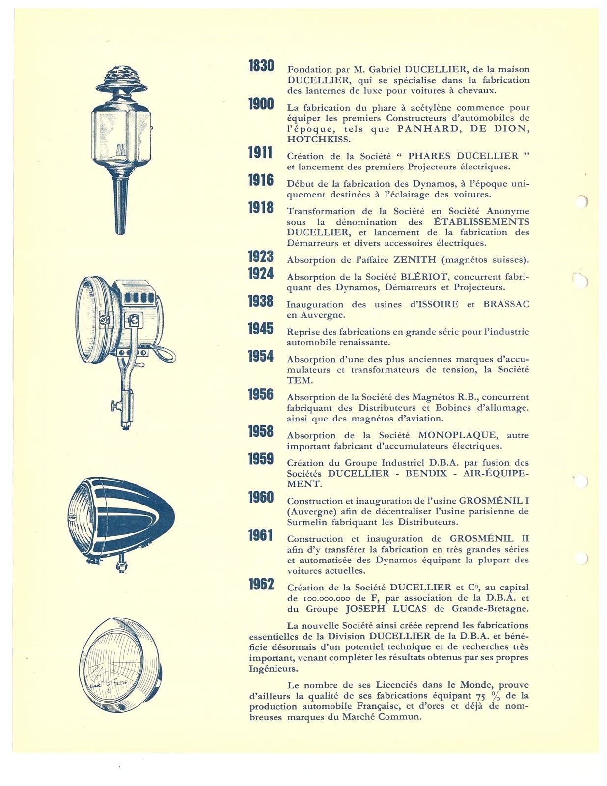 Ducellier (1830-1980) 150 ans d'histoire