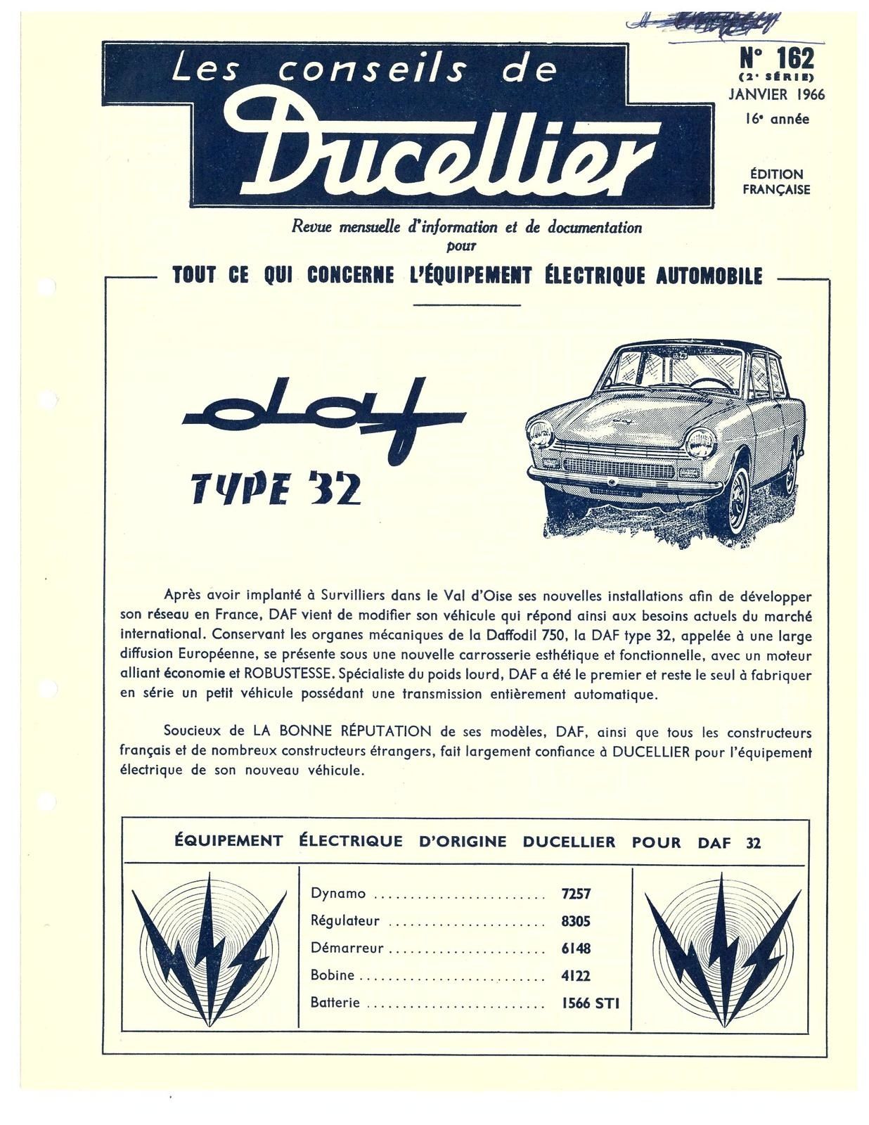 Les conseils Ducellier   Ces conseils étaient diffusés dans la société afin que l'on puissent connaitre en détails nos produits mais aussi c'était une aide importante  pour les utilisateurs qui a cet époque n'hésitaient pas à bricoler sa voiture