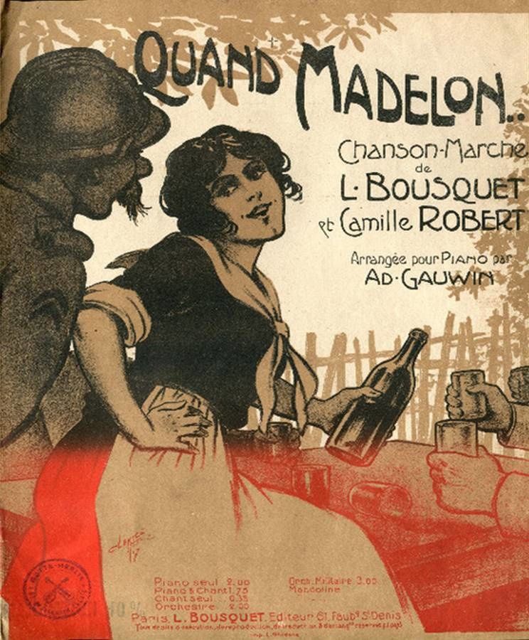 -Quand la Madelon -Chanson relancée par un Auvergnat
