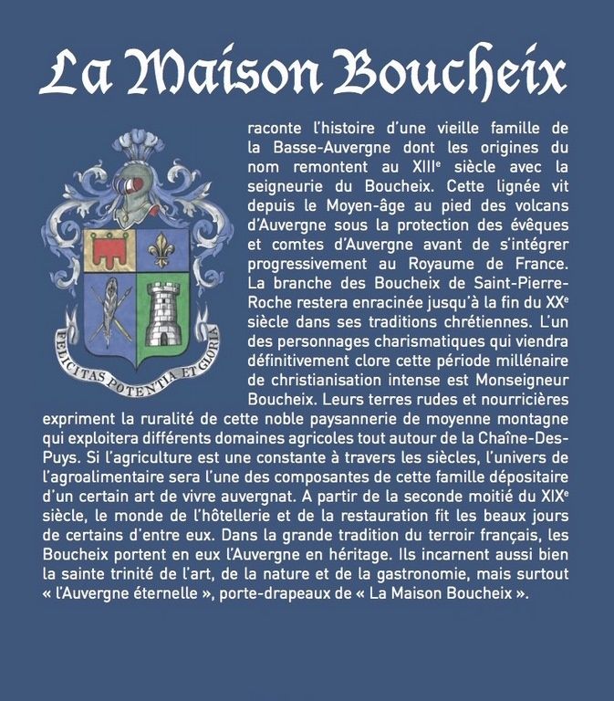 Histoire d'une famille:La Maison Boucheix
