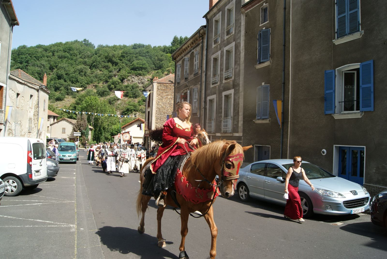 Fête médiévale à Auzon 2018