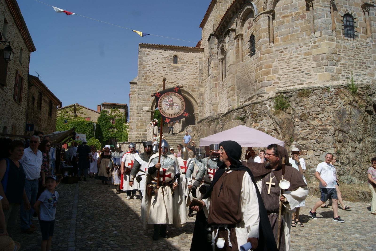 Fête médiévale à Auzon 2018
