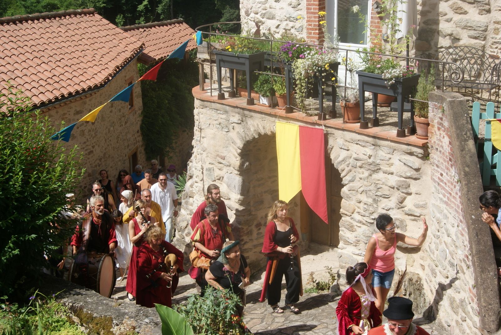 Fête médiévale à Auzon 2018