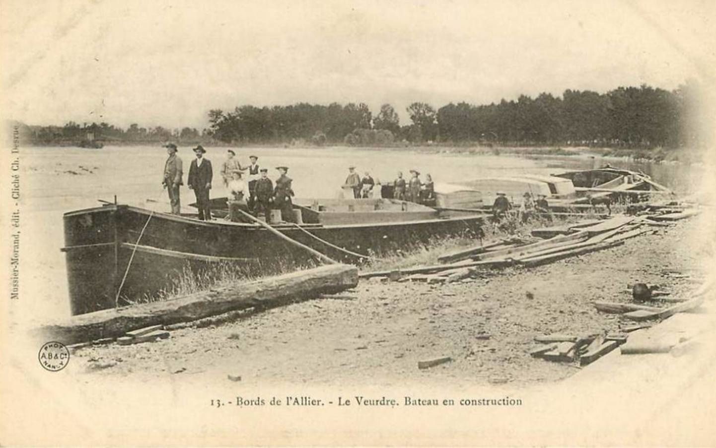 Batelier sur l'Allier