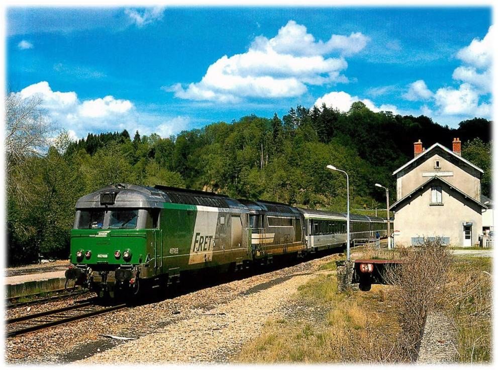 La gare de Bourg Lastic Messeix