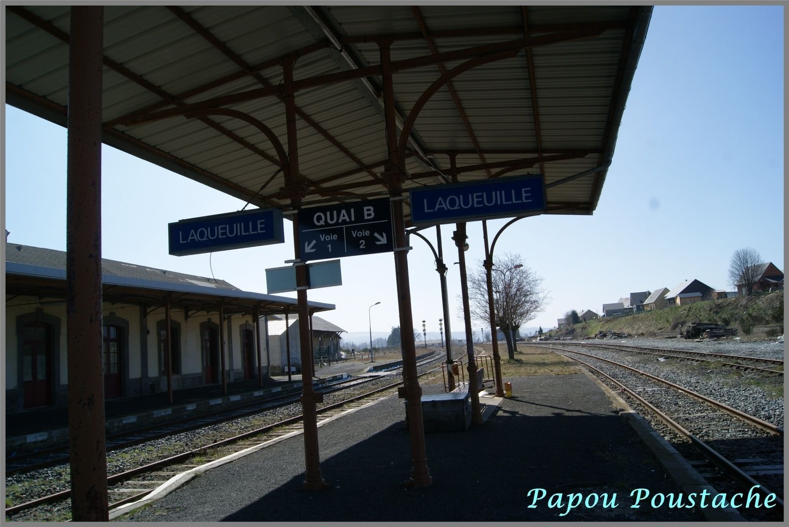 La gare de Bourg Lastic Messeix