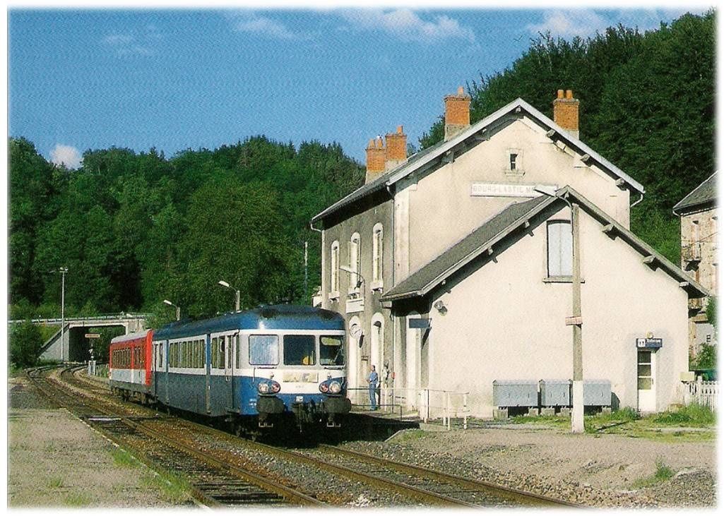 La gare de Bourg Lastic Messeix