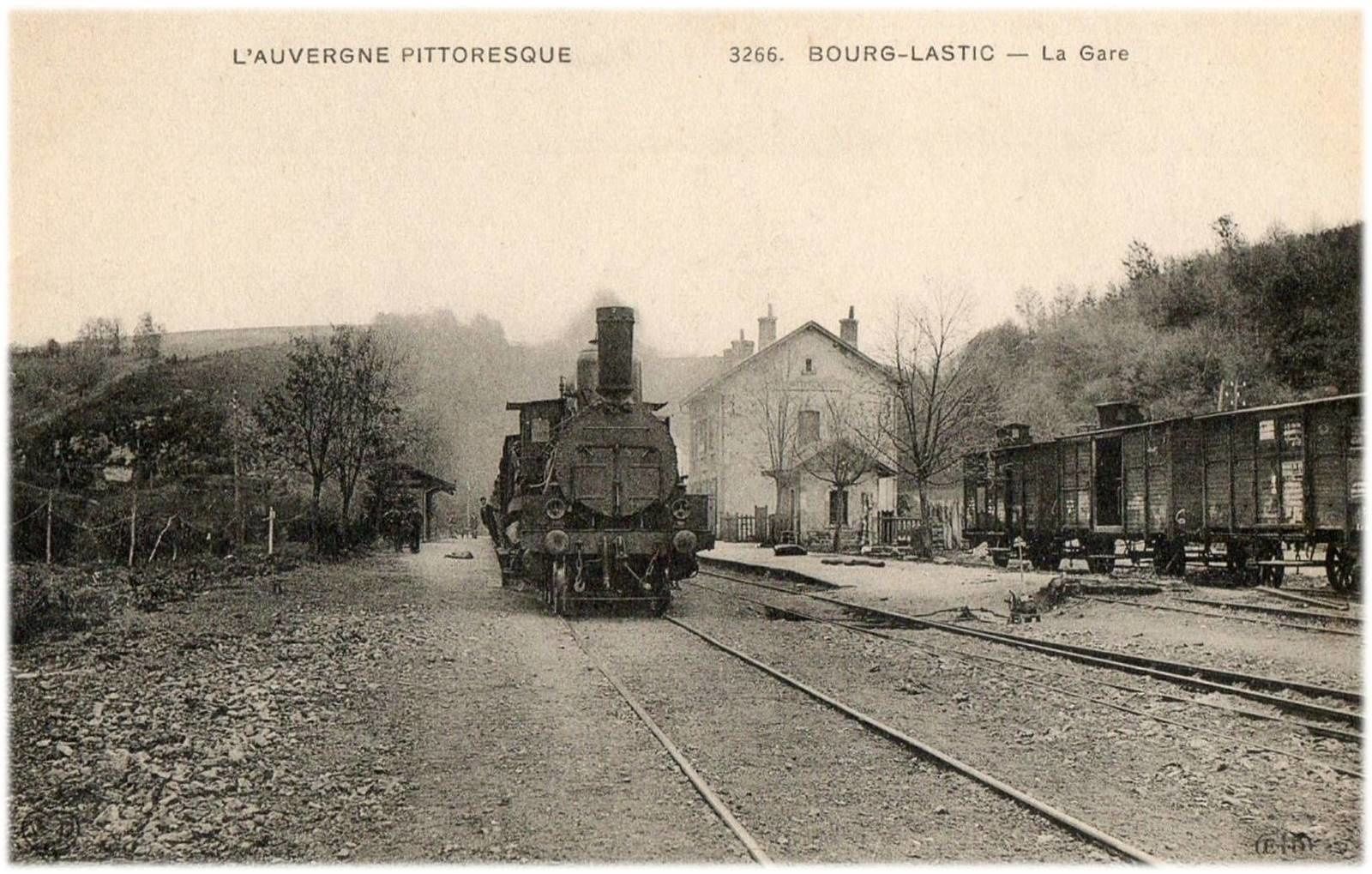 La gare de Bourg Lastic Messeix