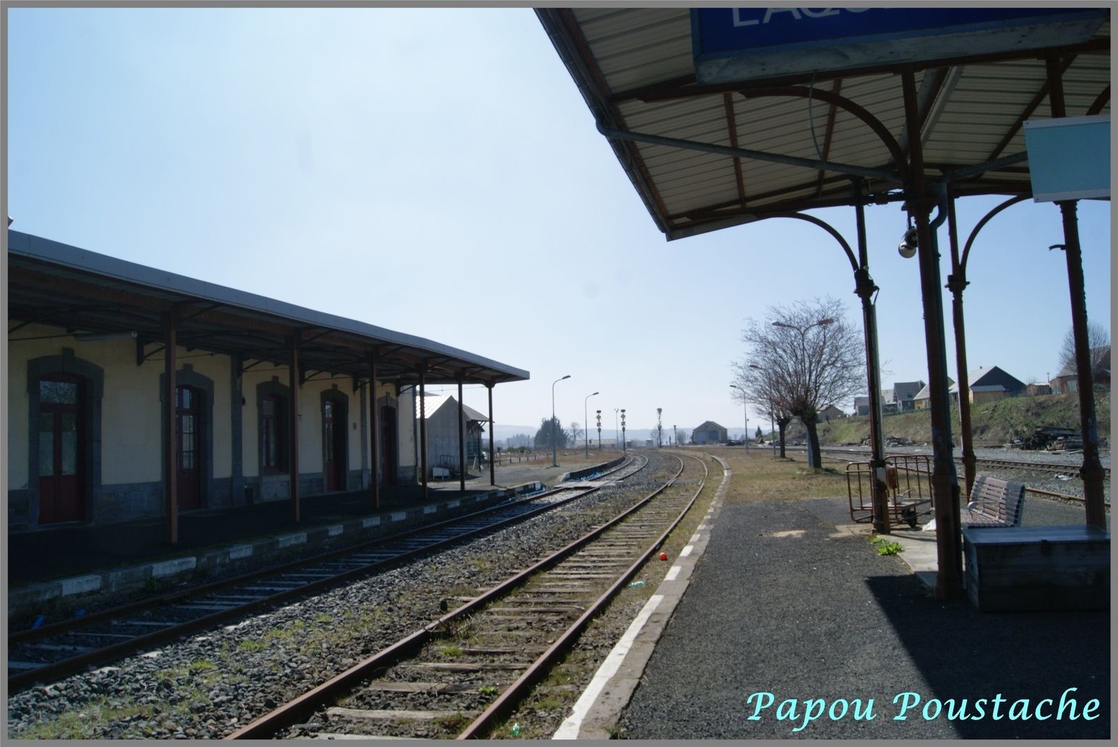 La gare de Bourg Lastic Messeix