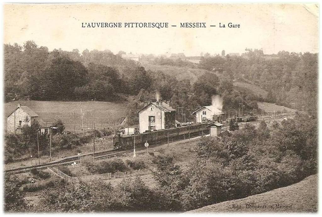La gare de Bourg Lastic Messeix