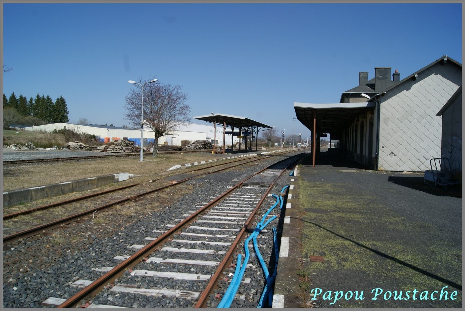 La gare de Bourg Lastic Messeix
