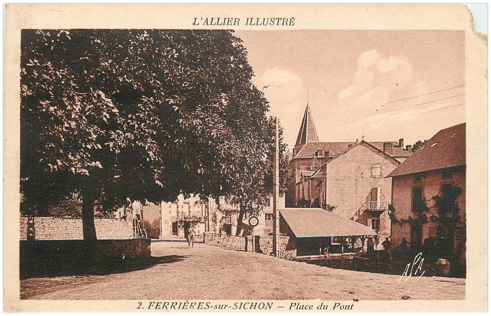 Le Lavoir à Ferrières sur Sichon