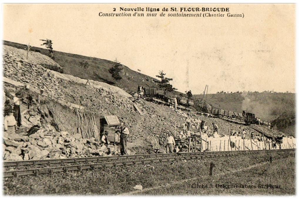 Les travaux de 1907 à 1910