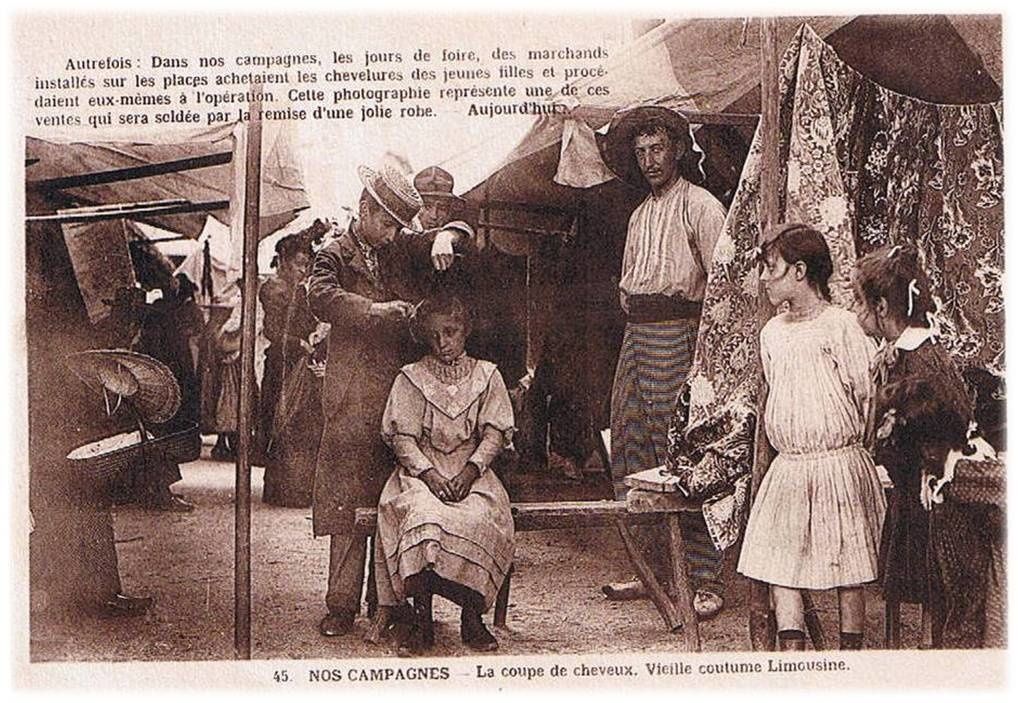 Le marché aux cheveux