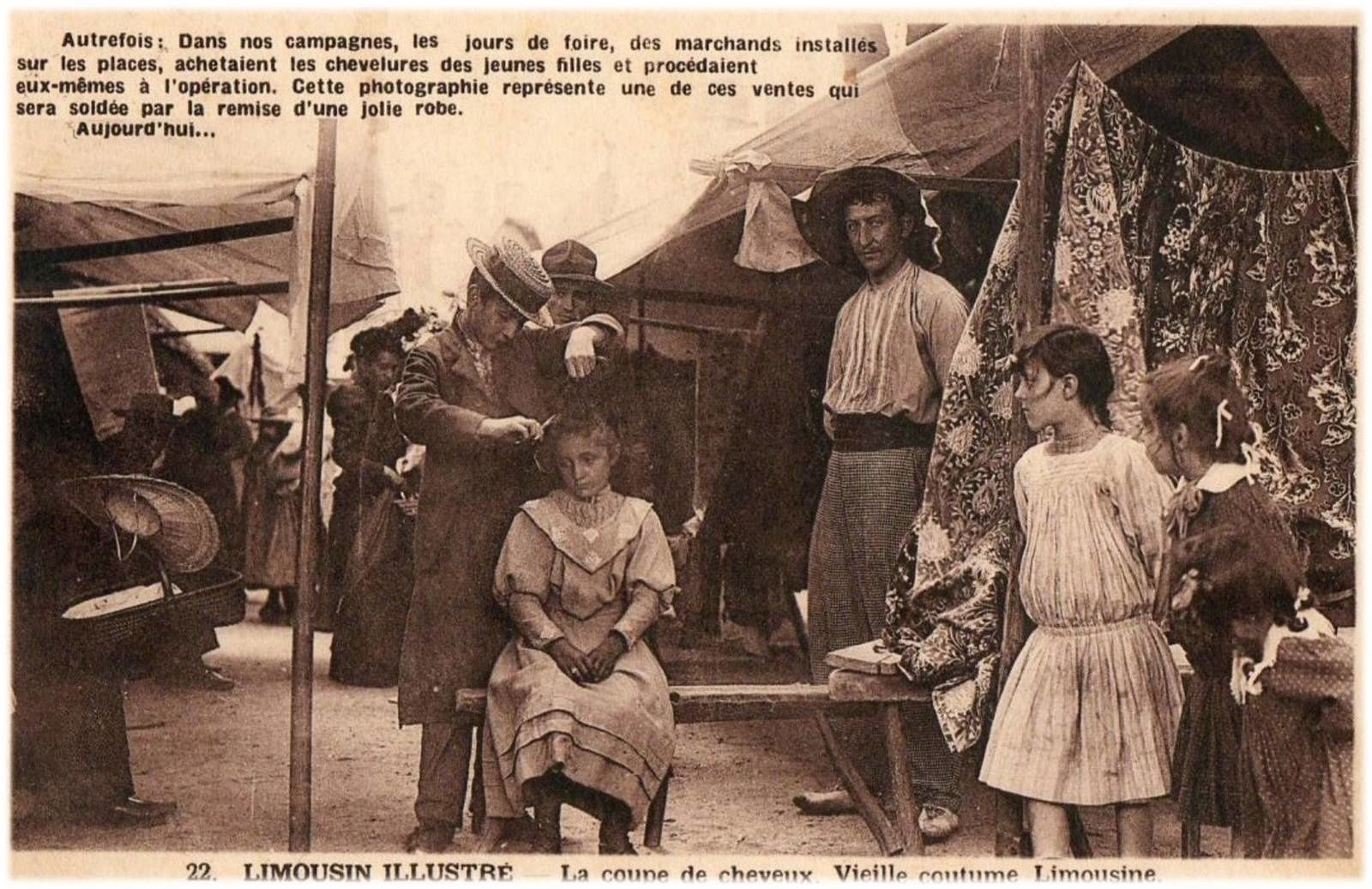 Le marché aux cheveux