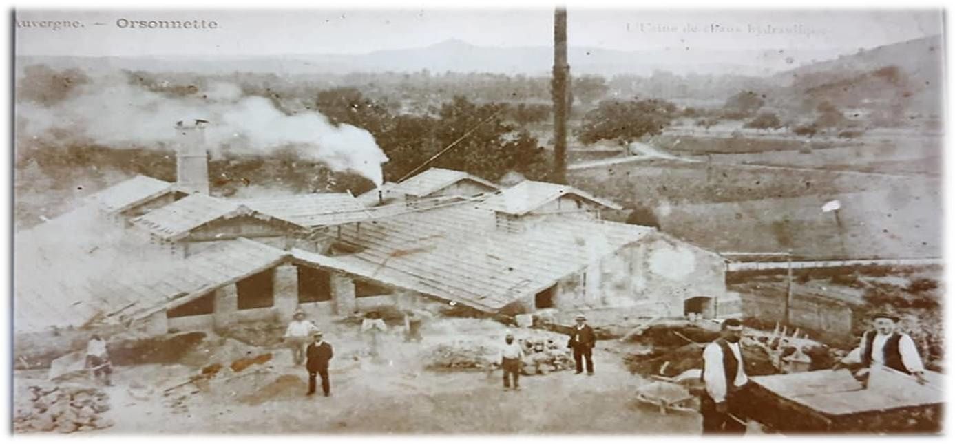 Usine de chaux à Orsonnette