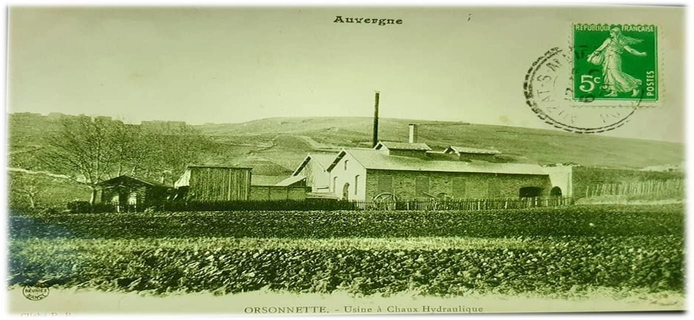 Usine de chaux à Orsonnette