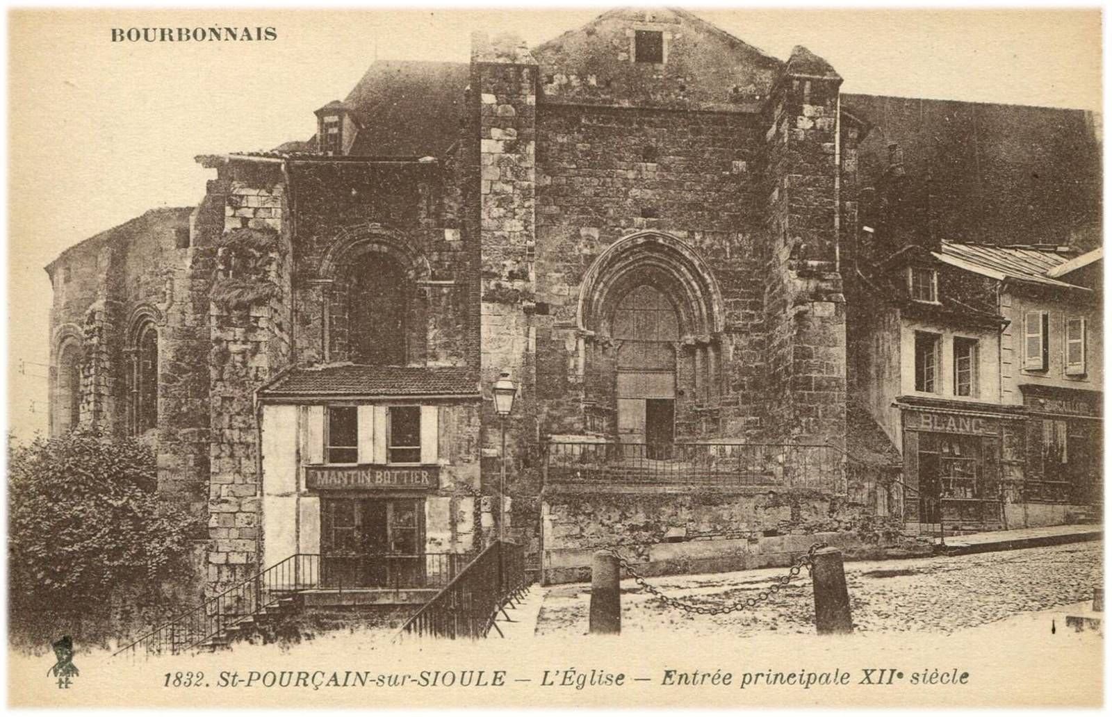 Eglise sainte Croix à Saint Pourçain