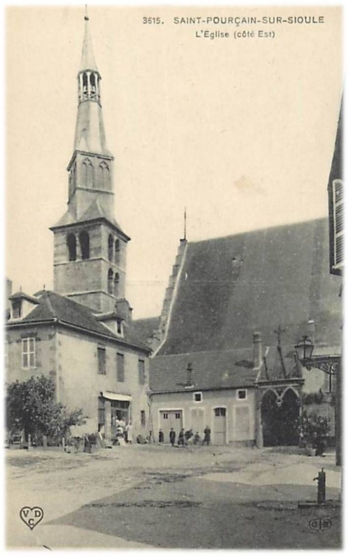Eglise sainte Croix à Saint Pourçain