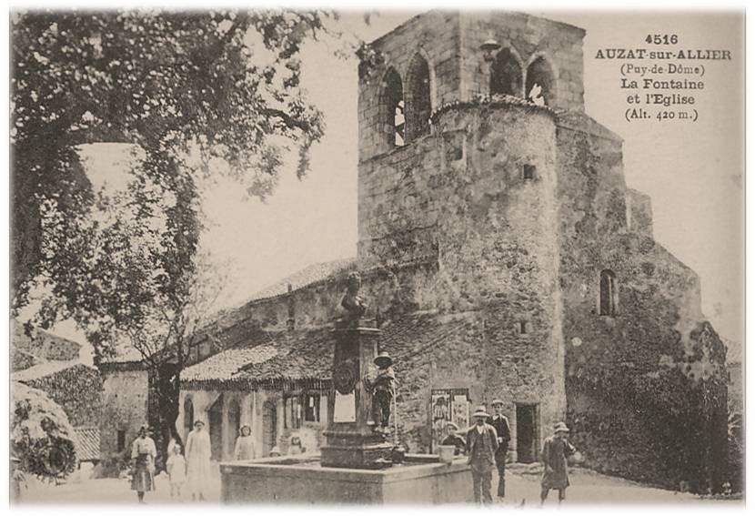 Auzat sur Allier(Lacombelle et saut du Loup)de 1890 à 1920