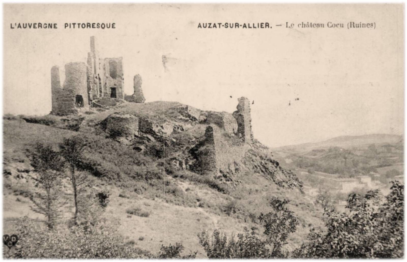 Auzat sur Allier(Lacombelle et saut du Loup)de 1890 à 1920