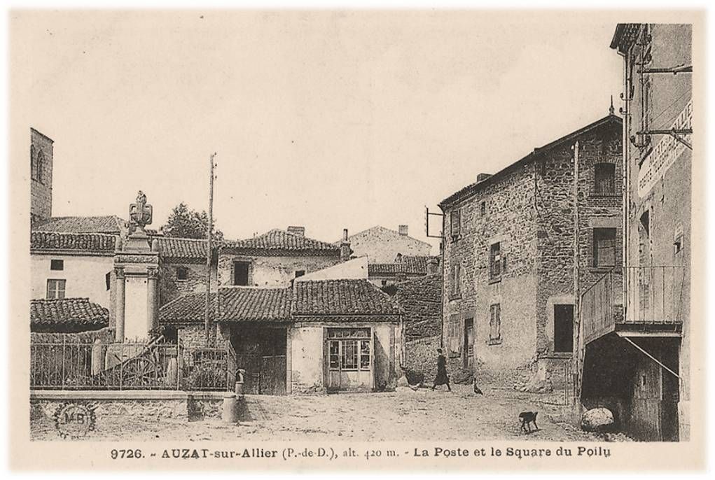 Auzat sur Allier(Lacombelle et saut du Loup)de 1890 à 1920