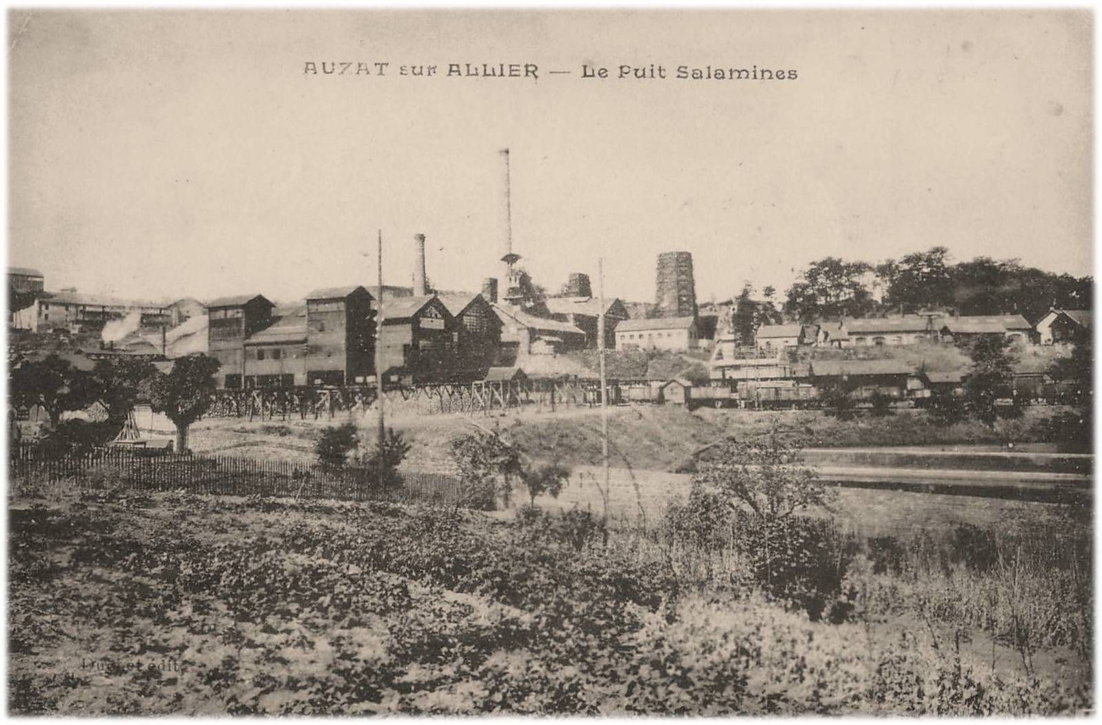 Auzat sur Allier(Lacombelle et saut du Loup)de 1890 à 1920