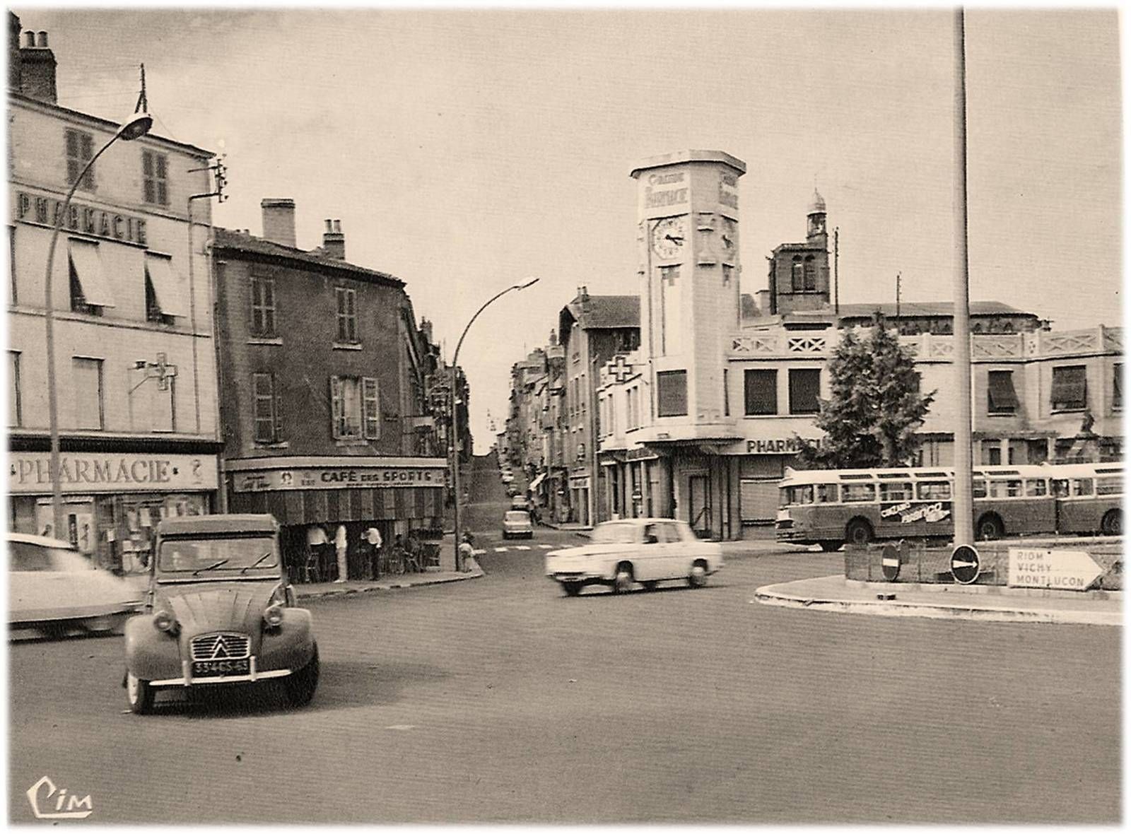 Clermont Ferrand aux années 1960 en 60 images