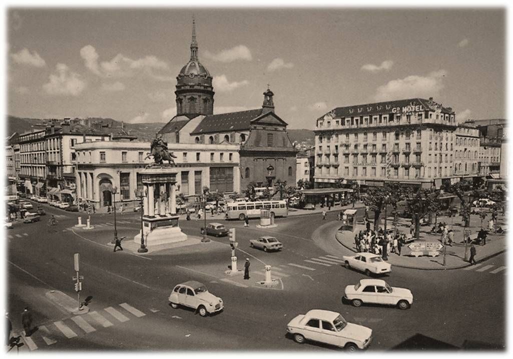 Clermont Ferrand aux années 1960 en 60 images