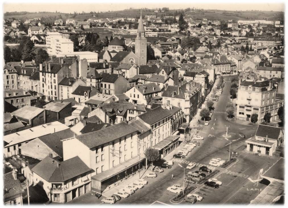 Aurillac aux années 60 en 60 images