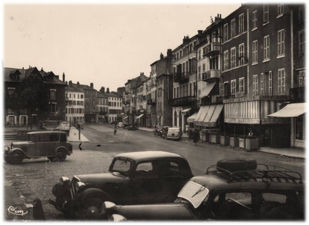 Issoire aux années 1950-60