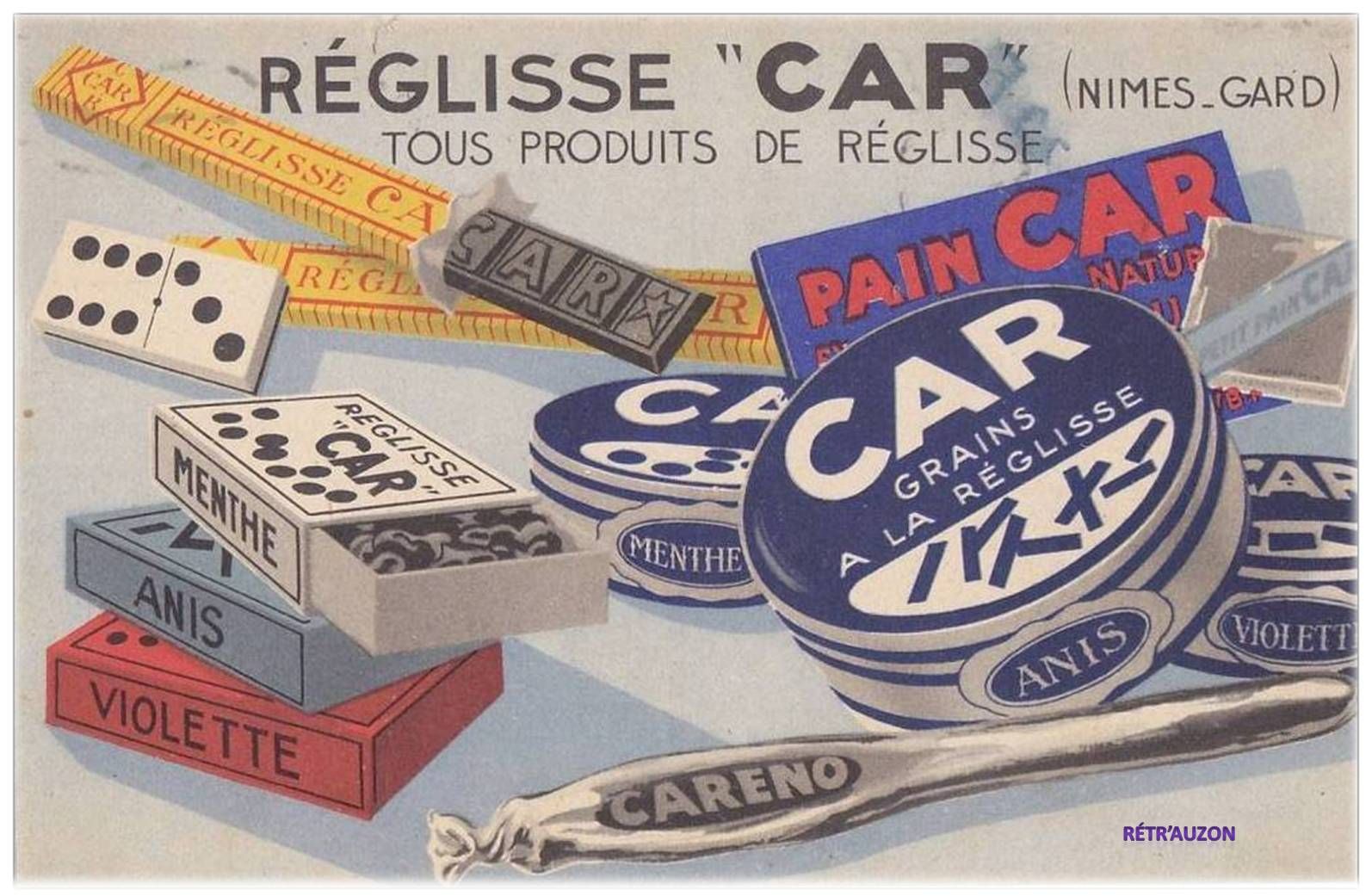 Les bonbons de notre jeunesse