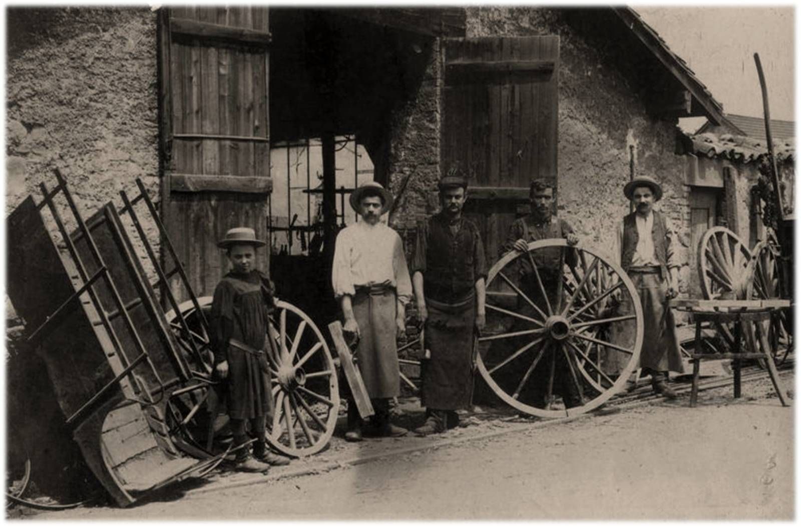 Le charron et le char auvergnat