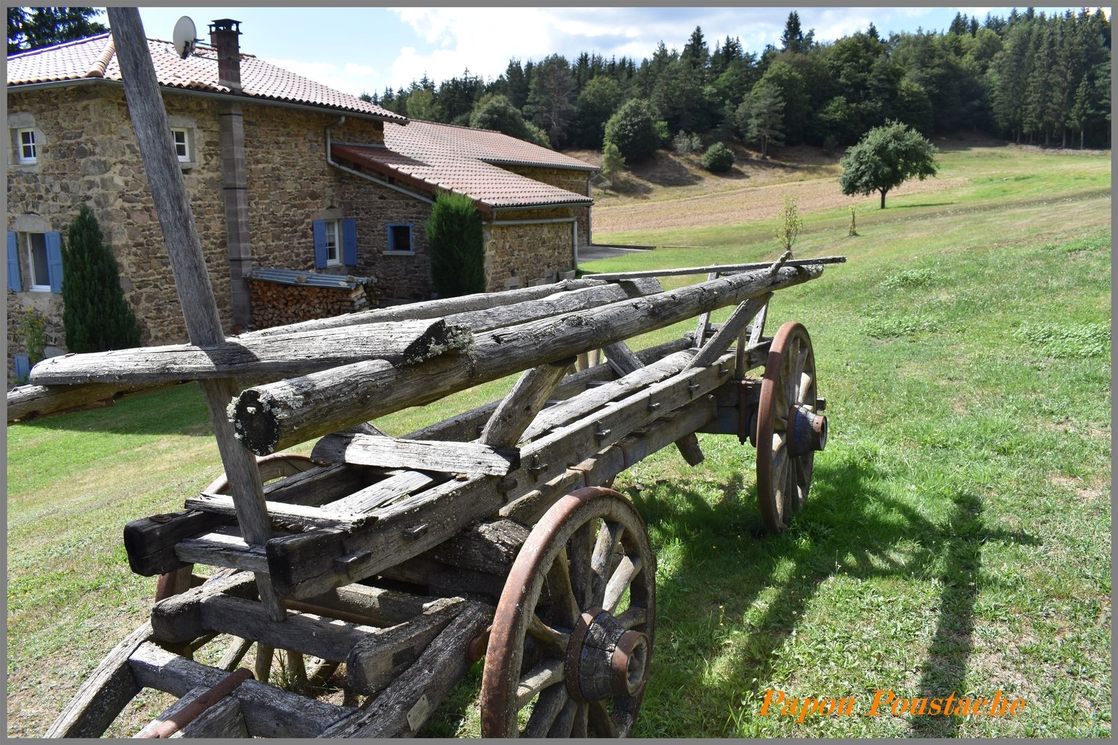Le charron et le char auvergnat