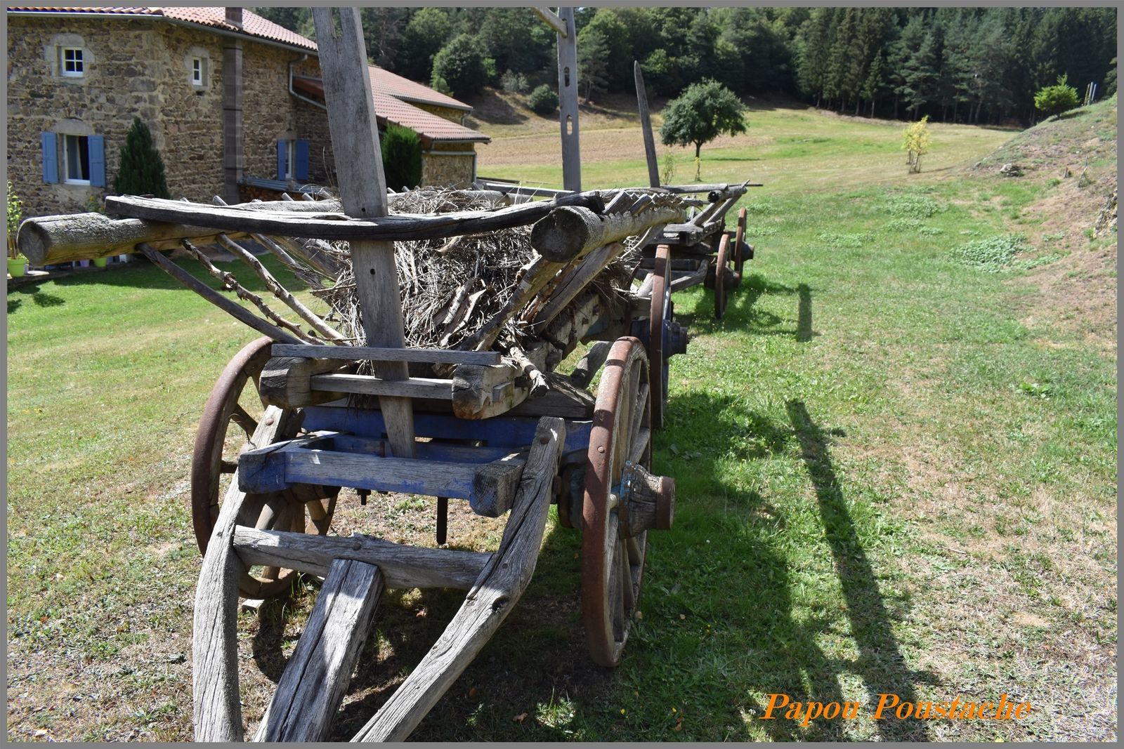 Le charron et le char auvergnat