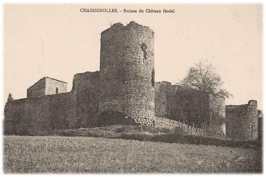Le chateau de Chassignolles