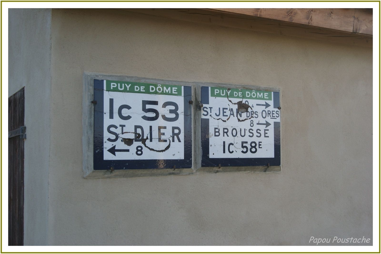 Quelques enseignes à St Jean des Ollières