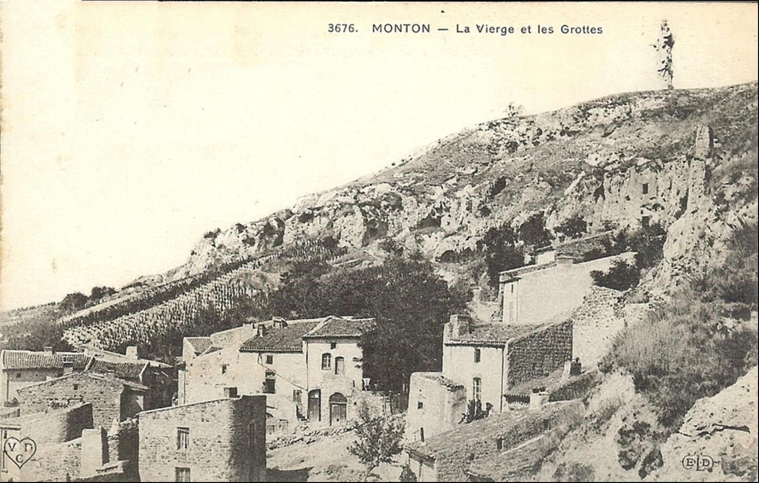 Les grottes troglodytes de Monton