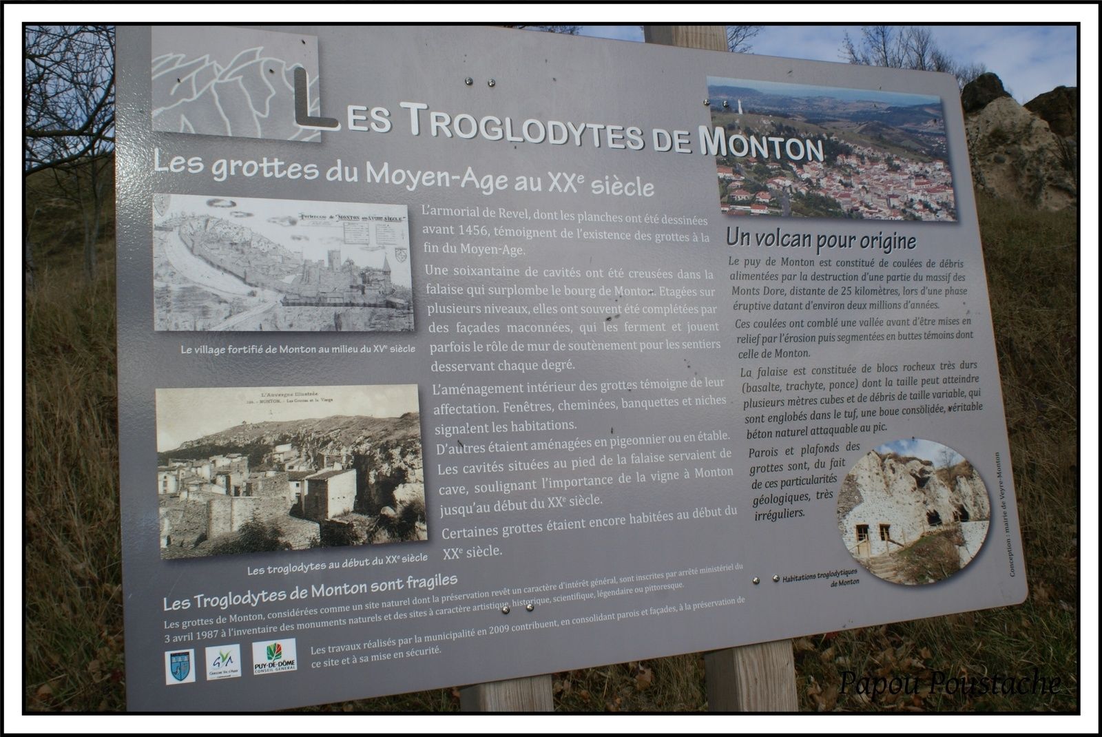 Les grottes troglodytes de Monton