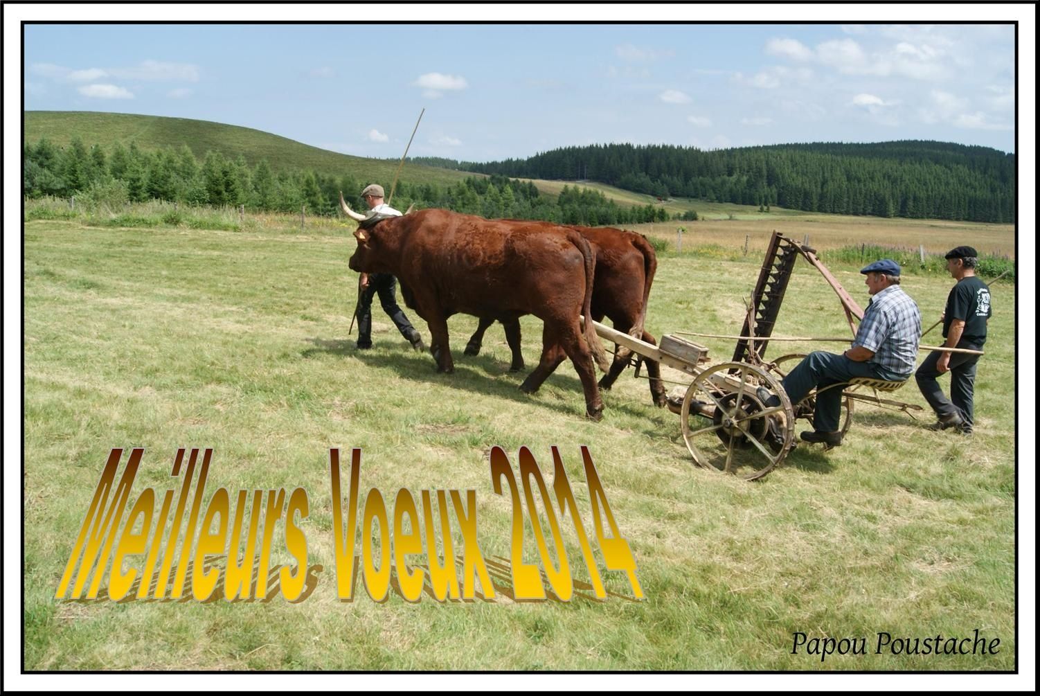 Cartes de voeux gratuites d'Auvergne