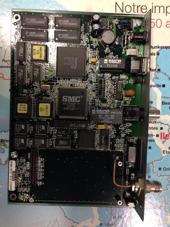 Chassis borne proxim wireless sans carte radio