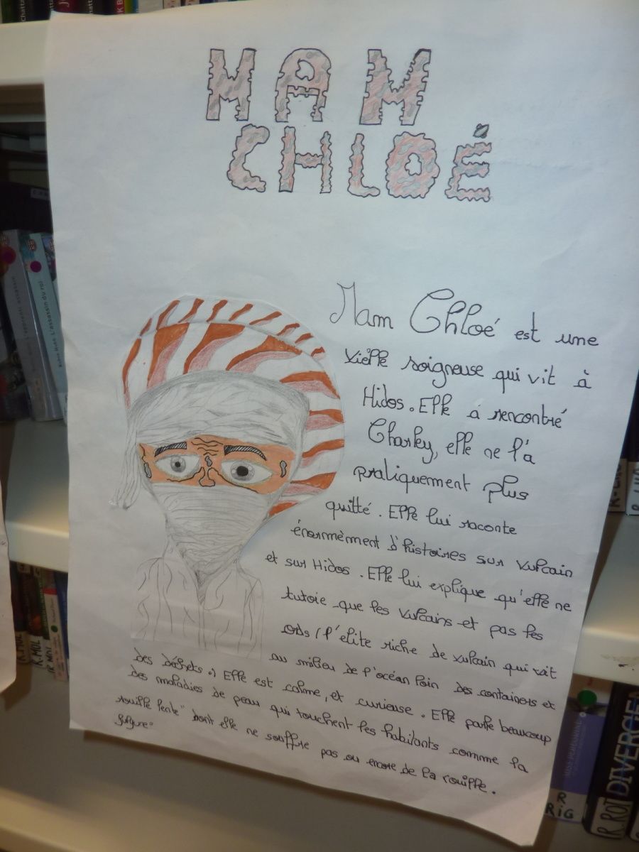 Les Oublies De Vulcain Resume Par Chapitre Daniel Martinigol voit vivre ses personnages de romans au collège - Le  Collège La Fontaine, à St-Germain-des-Fossés