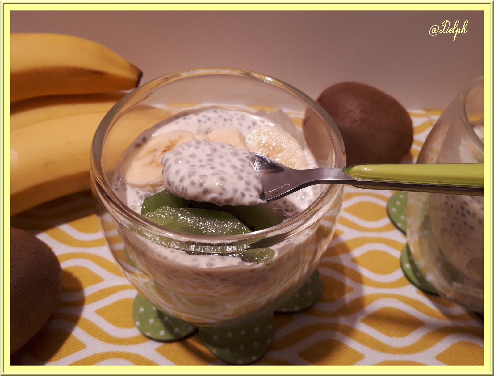 Pudding de Chia au lait de Soja - Oh, la gourmande..