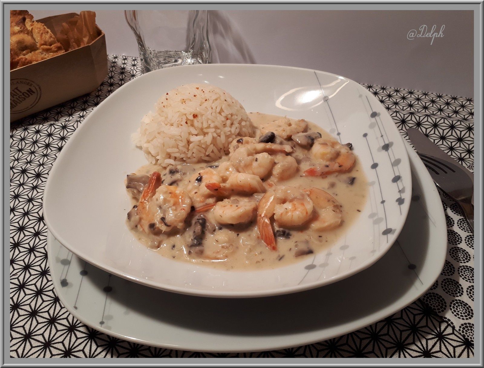 Crevettes A La Normande Detente Cuisine