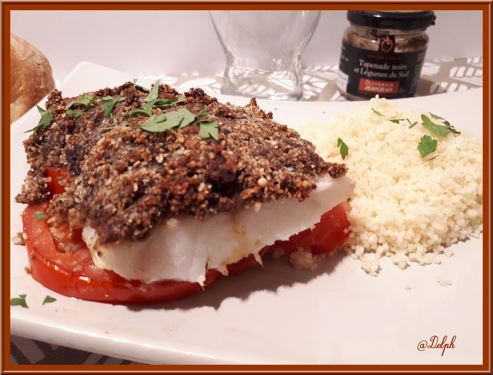 Filets De Cabillaud En Croute De Tapenade Oh La Gourmande