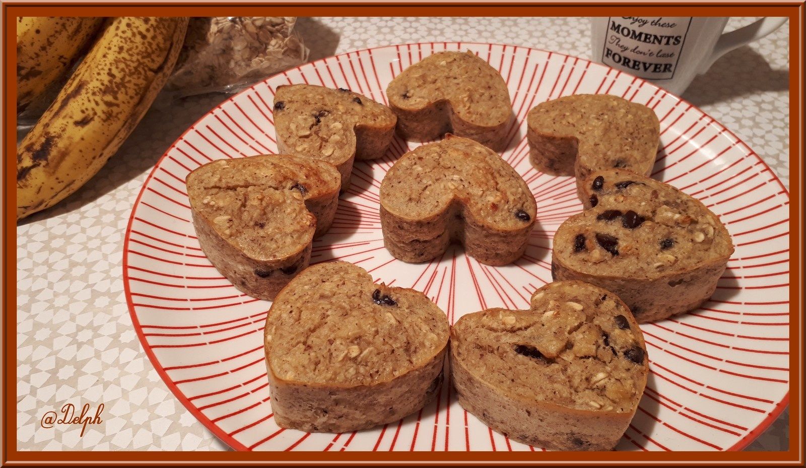 Petits Cakes Bananes Noisettes Oh La Gourmande