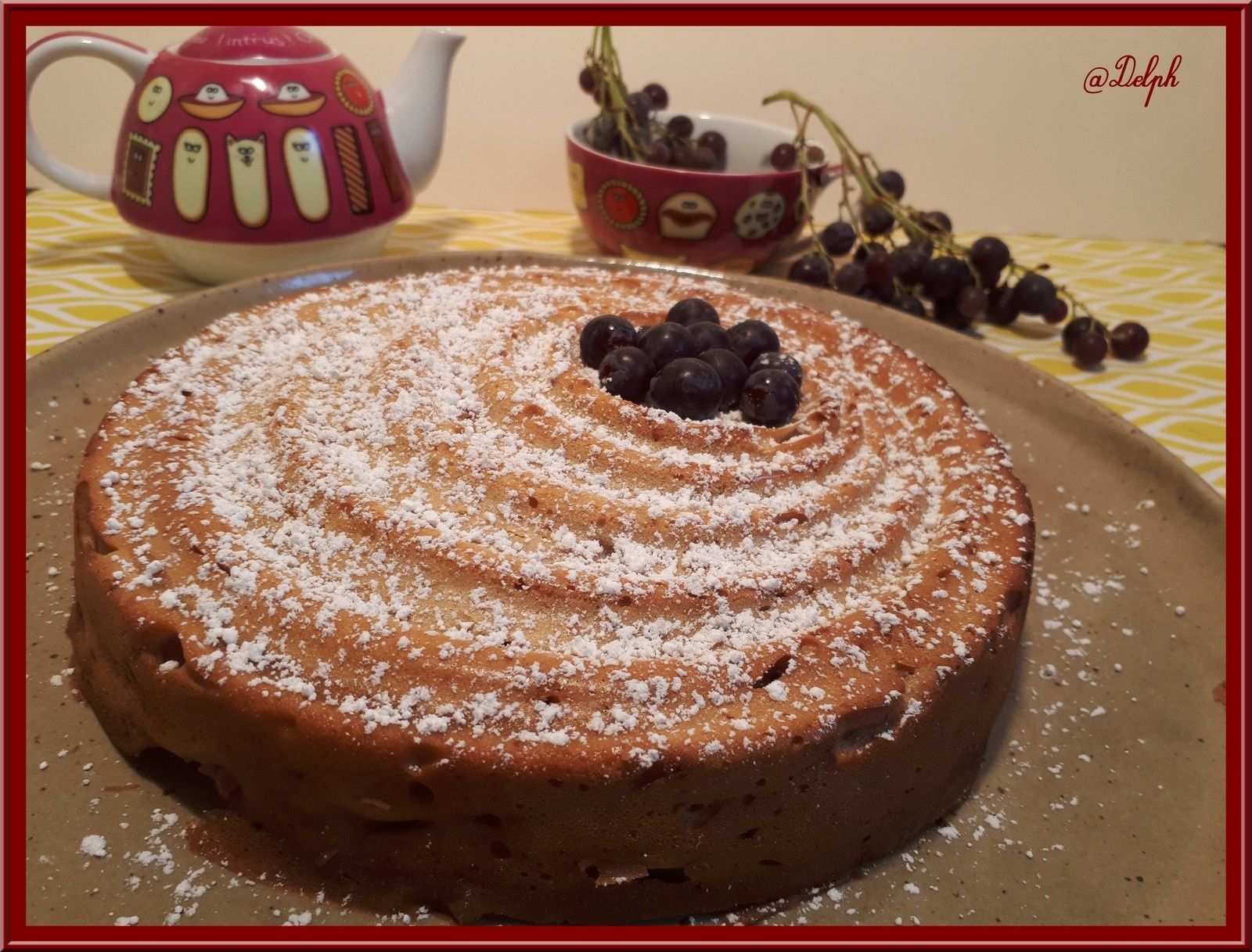 Cake Aux Raisins Et Ricotta Oh La Gourmande