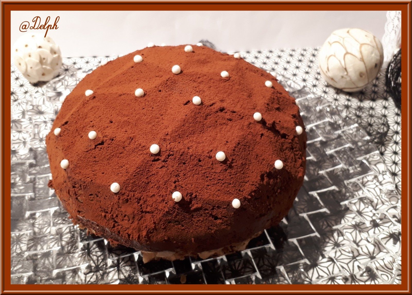 Gateau Diamant Chocolat Praline Thermoblogs Agregateur De Recettes Thermomix