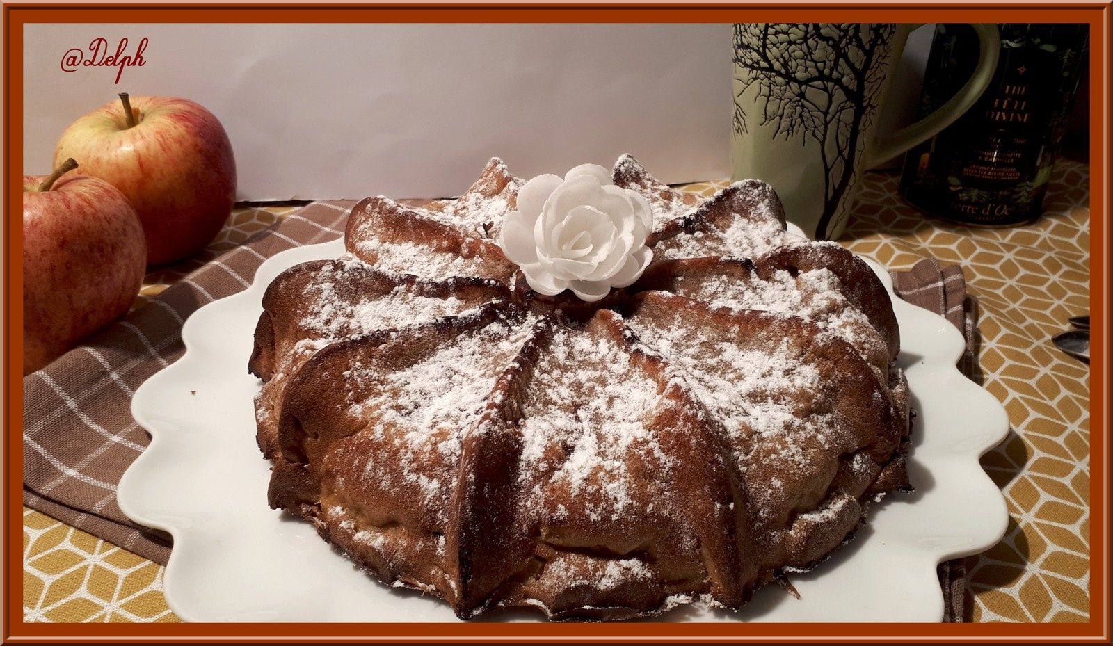 Gateau Aux Pommes Et Calvados Oh La Gourmande