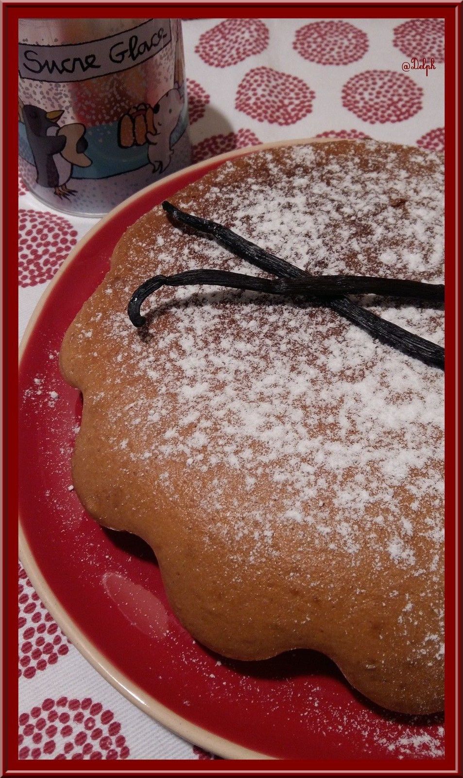 Gateau Vanille Au Thermomix Oh La Gourmande